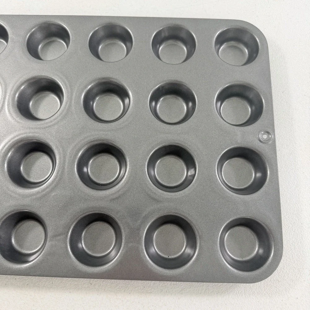 Pampered Chef Mini Muffin Cupcake‎ Tart Pan 24 Hole #1606 Non Stick